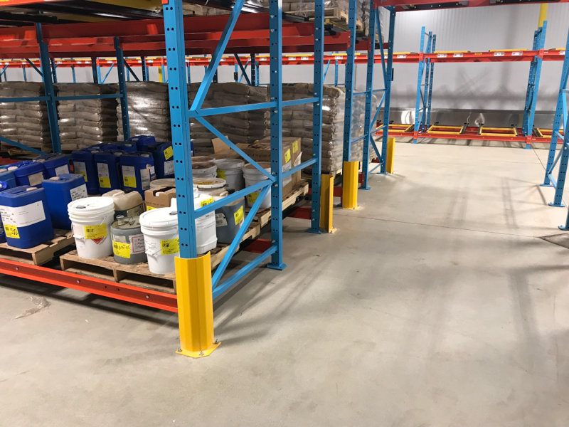 Corner Post Protector Racking Post Protectors - Corner Column — Warehouse On Demand