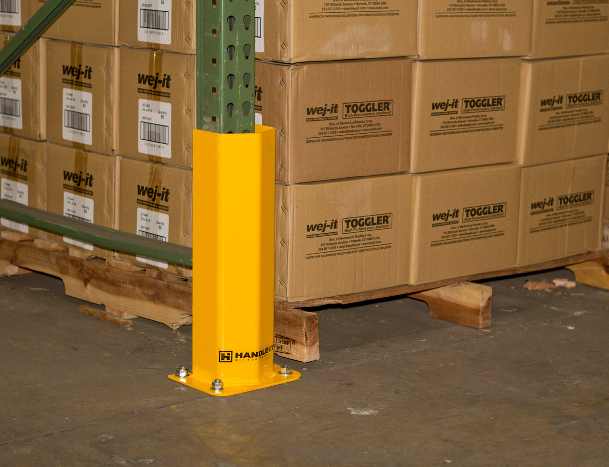 Corner Post Protector Racking Post Protectors - Standard — Warehouse On Demand